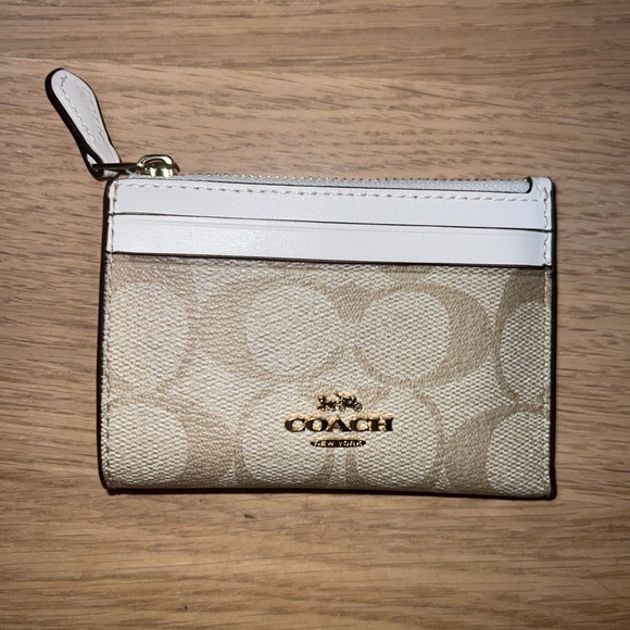 Coach Handbags - COACH Mini Skinny ID Case - Signature Canvas